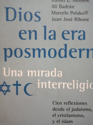 Dios En La Era Posmoderna Annone Usado 