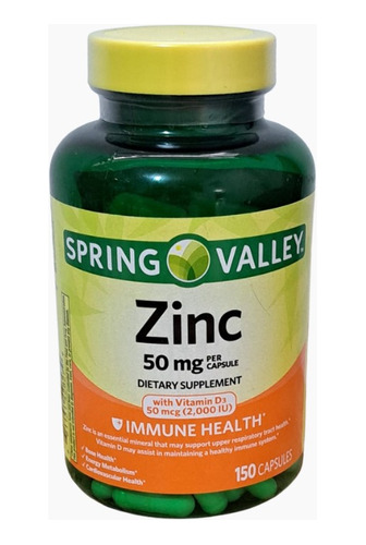 Zinc Con Vitaminad3 50mg - Unidad a $506