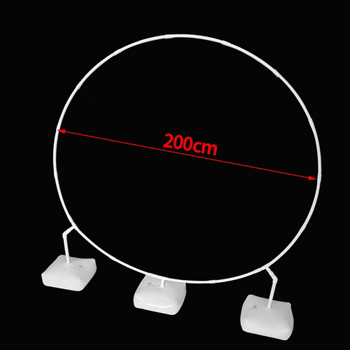 Arcos Para Globos Completo Redondo Metal Desarmable 2m