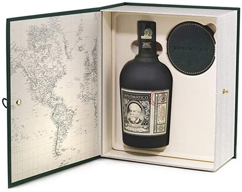 Ron Diplomático Reserva Exclusiva + 2 Posa Vasos!  