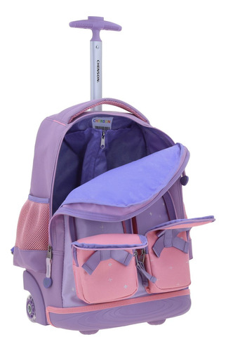 Mochila Chenson Ruedas Disney Princesas Ariel Stardust