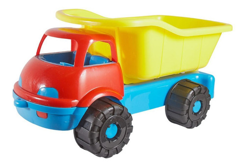 Camion De Playa C/accesorios En Red 35*16cm