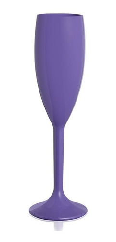 Copa Flauta Para Espumante 160cm3 Irrompible Color Violeta