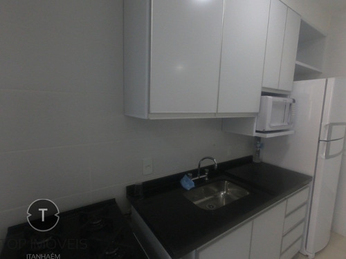 Imagem 9 de 30 de Lindo Apartamento Auto Padrão, Com Vista Para O Mar, Com Dois Dormitórios Sendo Uma Suíte, No Centro Da Cidade. - Ap00073 - 68682009