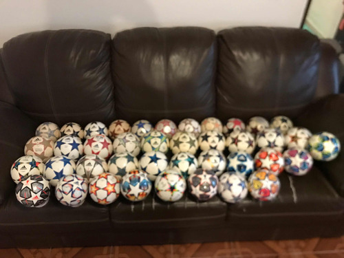 40 Mini Balones De La Champions League