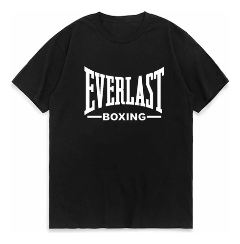 Camiseta Estampada Con El Logotipo De Everlast Boxing