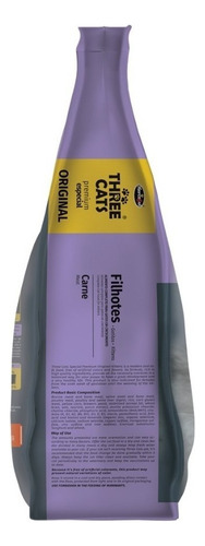 Ração Three Cats Original Gatos Filhotes 10,1kg