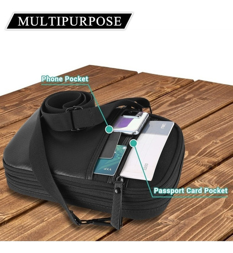 Funda De Pistola De Doble Capa, Riñonera For Hombre, Táctic