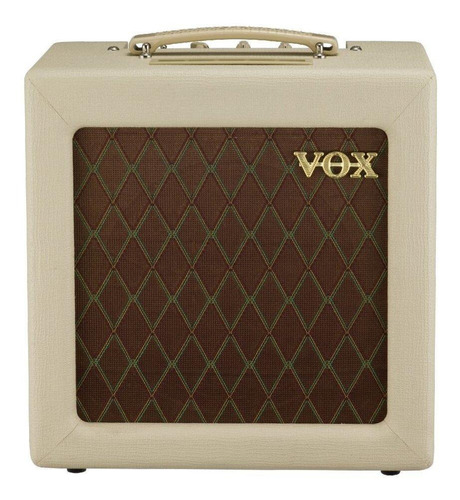 Amplificador VOX AC4TV Valvular para guitarra de 4W cor creme