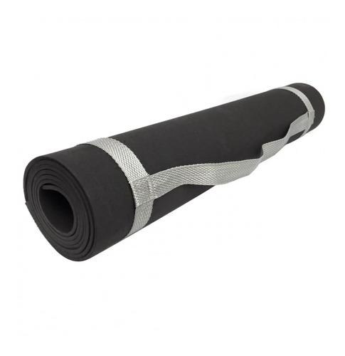 Imagem 3 de 6 de Kit 3 Extensores Elástico Tensão Media + Colchonete Preto