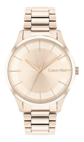 Reloj Calvin Klein Iconic Bracelet Mujer Acero Rose 25200042