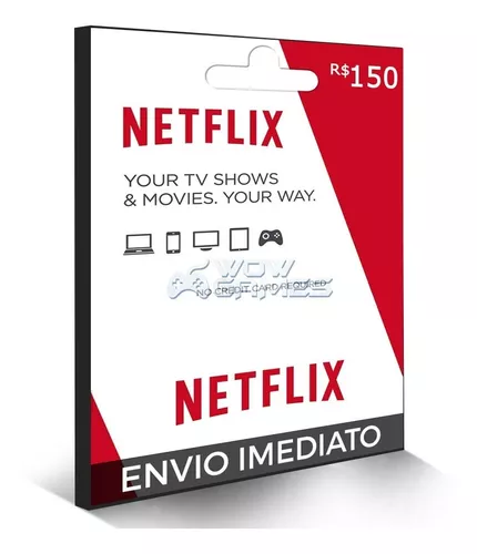 Como usar Gift Card Netflix no Brasil sem boleto ou cartão de crédito