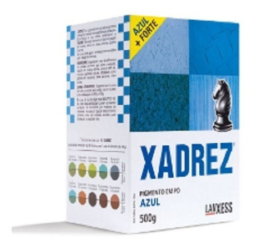 Pigmento Em Po Xadrez Azul 500g C29890
