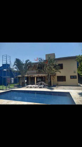 Imagem 14 de 27 de Casa Com 04 Suítes, 08 Vagas, Piscina, Churrasqueira. - V609
