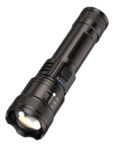 Linterna Con Zoom P50 - Linterna Impermeable Con Zoom Para E