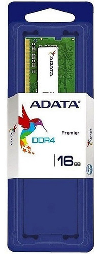 Memoria Ram Premier Verde 16gb 1 Adata Ad4s266616g19-sgn