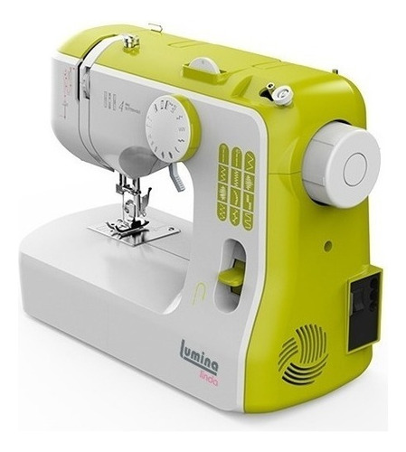 Máquina de coser recta Lumina Linda portable verde 220V