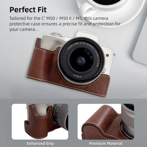 Funda Protectora Portátil Con Soporte Para Cámara M50, Funda
