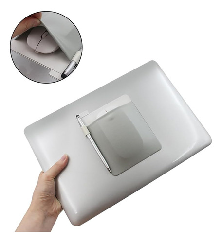 Aubrie Funda Universal Adhesiva Para Ratón, Soporte Inalámbr