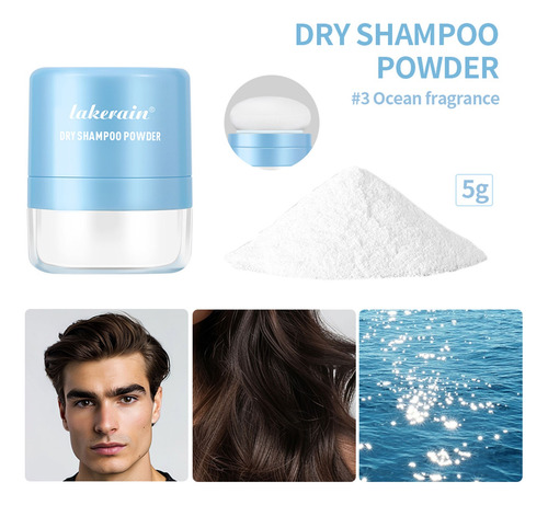 Pó Para Cabelos Secos, Shampoo Seco Para Cabelos Preguiçosos