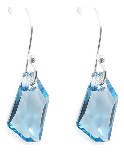 Aquamarine - Juego De Collar Y Aretes Zvezda, Colección Élan