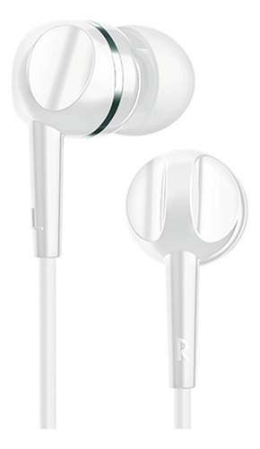 Auriculares Motorola Earbuds 105, con micrófono, color blanco