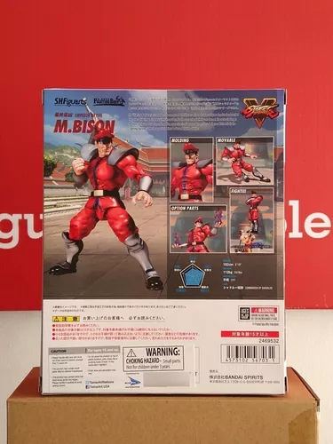 Figura Mr.Bison - Street Fighter - S.H.Figuarts - Bandai