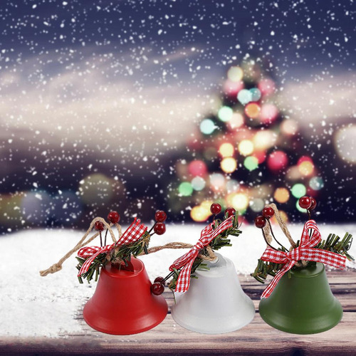 2025 3 Peças Enfeites De Sino De Natal Artesanato Plus