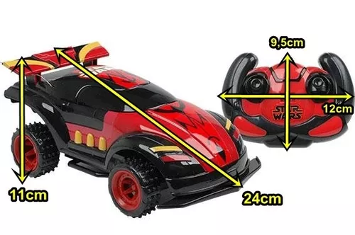 Carro Controle Remoto Super Tumbling Star Wars 3 Funções Candide 9155 -  freitasvarejo