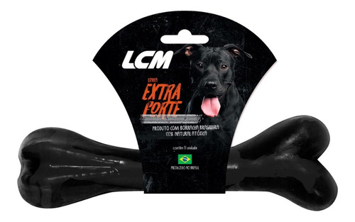 Brinquedo Para Cães Ossão Maciço Extra Forte Lcm