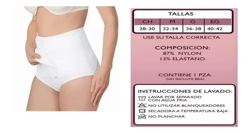 Faja Post Operatoria Faja Abdominal Tipo Calzon Envio Grat