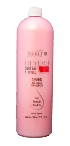 Shampoo Para Cabellos Con Coloracion Silkey Deyerli 1500ml