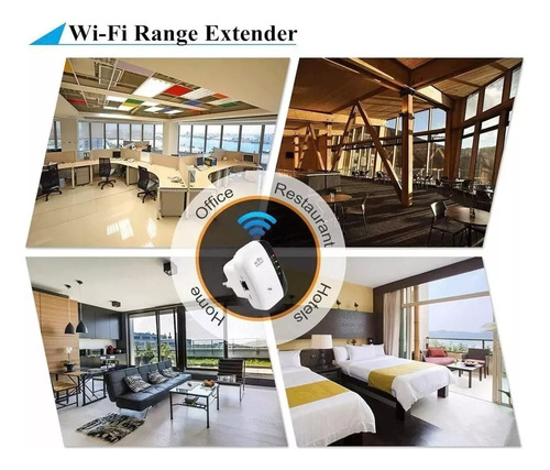 Repetidor Wifi Wireless-n Repeater 300 Mbps Flow Blanco