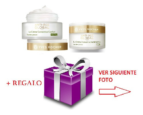 Imagen 1 de 3 de Oferta Set 2 Cremas Antiarrugas Anti-global Age Día Y Noche
