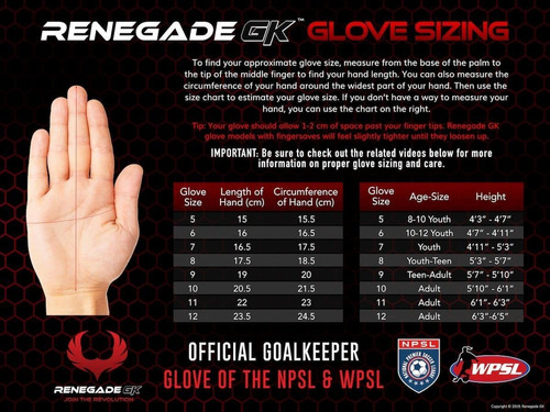 Renegade Gk Eclipse Guantes De Portero De Fútbol Profesional