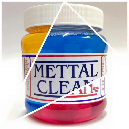Mettal Clean Limpiador De Metates Oro Plata Con Envio Gratis