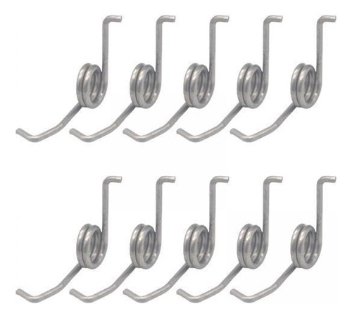 3 Cebos Casting Rueda Resorte Muelles 10 Piezas 304