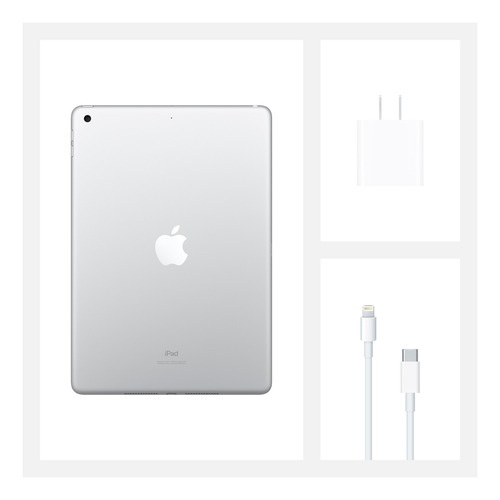 Imagen 10 de 10 de Apple iPad de 10.2" WI-FI 128GB Plata (8ª generación)