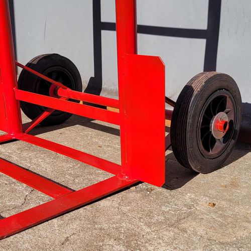 Carrito De Carga Zorra Carreta Portacarga 180 Kg Con Ala