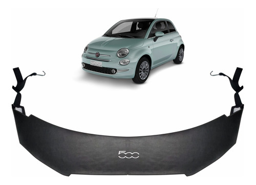 Antifaz Protector Cofre Para Fiat 500 2012 2013 2014 Al 2017