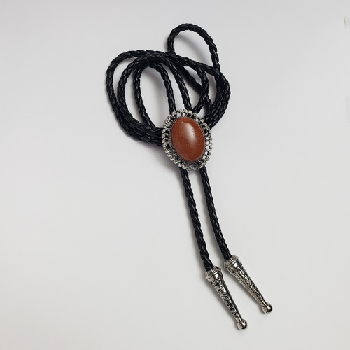 Corbata Hombre Bolo Tie Vaquero Cuerina Caballero Formal