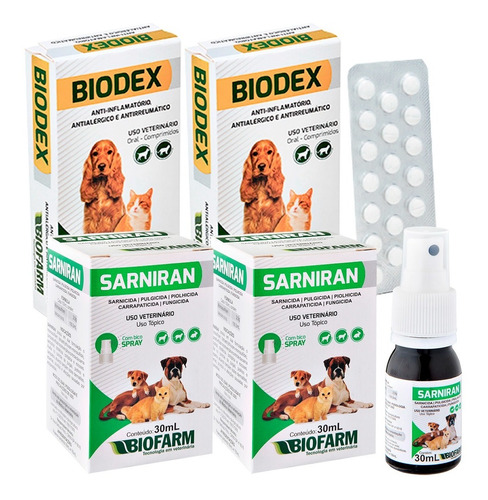 2und Medicamento Sarnas,corticoide Dermatite Cães E Gatos