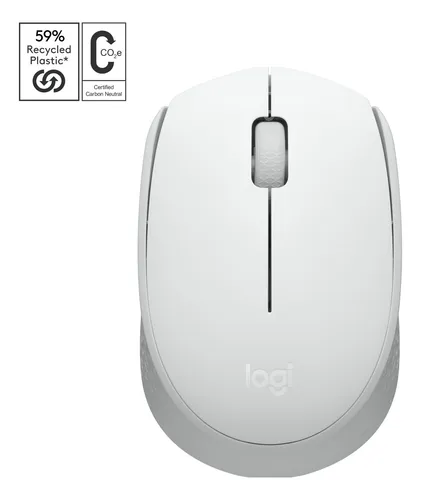 Mouse sem fio Logitech M170 com Design Ambidestro Compacto