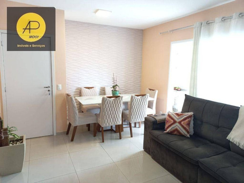 Imagem 9 de 30 de Apartamento Com 3 Dormitórios À Venda, 89 M² - Cézar De Souza - Mogi Das Cruzes/sp - Ap0364