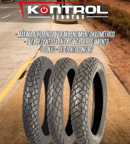 Llantas Llanta Moto 110/80/17 Kontrol Original Knt Thunder