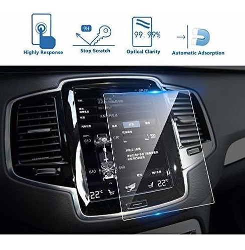 Lfotpp Protector De Pantalla Para 2016-2020 Volvo V90 Xc90 X