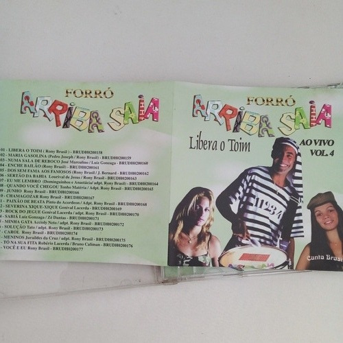 Cd Forró Arriba Saia Vol.4-libera O Toim. (Usado)