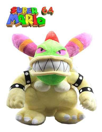 Peluche Koopa Bowser Original Grande 25cm Super Mario Bross