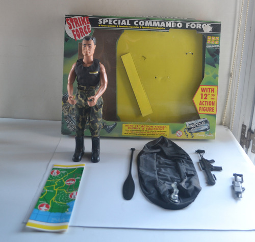 Strike Force Temerario Action Man Dynaman Gi Joe Max Steel (Usado)