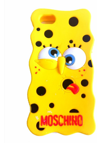 iPhone 5 Case Funda Goma Silicon 3d Protector Moschino